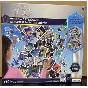 Make it Real Disney 100 Window Art Mosaic 234 PCS